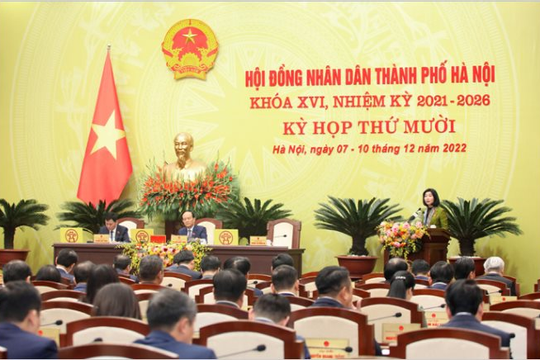 Hà Nội thông qua 22 chỉ tiêu phát triển kinh tế - xã hội năm 2023