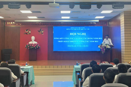 Kiểm toán nhà nước khu vực VIII: Nhiều cuộc kiểm toán xếp loại  xuất sắc, đạt tiêu chuẩn chất lượng Vàng