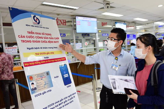 Phấn đấu đến hết năm 2022 đạt tỷ lệ 100% cơ sở khám chữa bệnh bảo hiểm y tế bằng căn cước công dân gắn chíp 