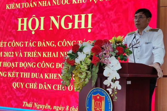 Năm 2022 - một năm thành công và có nhiều chuyển biến của Kiểm toán nhà nước khu vực X Năm 2022 - một năm thành công và có nhiều chuyển biến của Kiểm toán nhà nước khu vực X