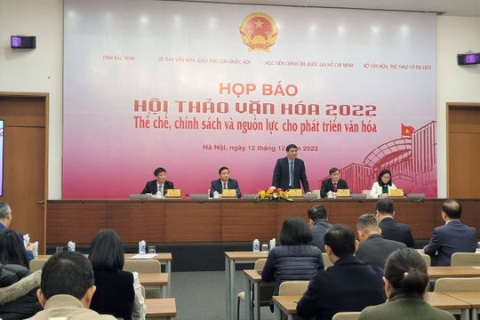 Thể chế, chính sách và nguồn lực cho phát triển văn hóa