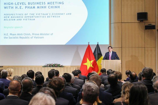Mong các doanh nghiệp Bỉ, châu Âu tiếp tục đầu tư và kêu gọi thêm các doanh nghiệp bạn đầu tư vào Việt Nam Mong các doanh nghiệp Bỉ, châu Âu tiếp tục đầu tư và kêu gọi thêm các doanh nghiệp bạn đầu tư vào Việt Nam