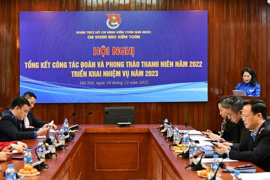 Chi đoàn Báo Kiểm toán hoàn thành xuất sắc công tác đoàn năm 2022 Chi đoàn Báo Kiểm toán hoàn thành xuất sắc công tác đoàn năm 2022