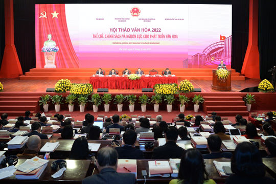 Khai mạc Hội thảo Văn hóa 2022