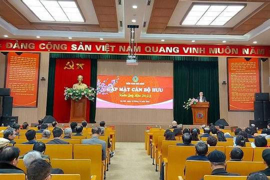 Kiểm toán nhà nước gặp mặt cán bộ hưu nhân dịp Xuân Quý Mão 2023 Kiểm toán nhà nước gặp mặt cán bộ hưu nhân dịp Xuân Quý Mão 2023
