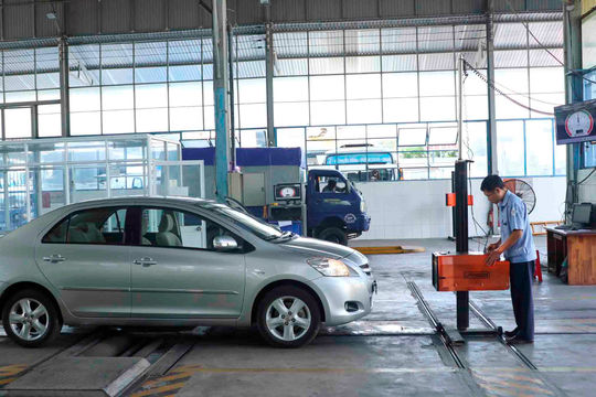 Tăng cường quản lý hoạt động kiểm định phương tiện giao thông 