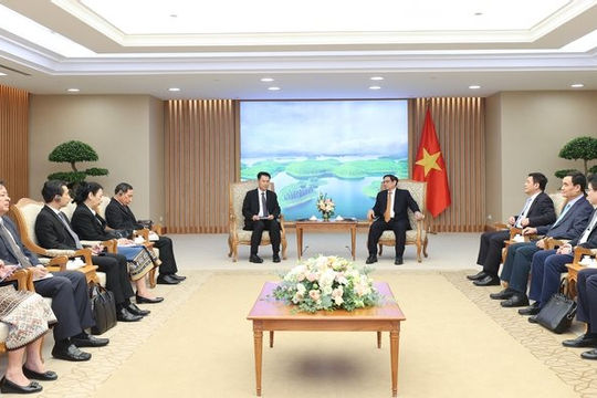 Thúc đẩy tăng trưởng kim ngạch thương mại và đầu tư song phương Việt Nam - Lào Thúc đẩy tăng trưởng kim ngạch thương mại và đầu tư song phương Việt Nam - Lào