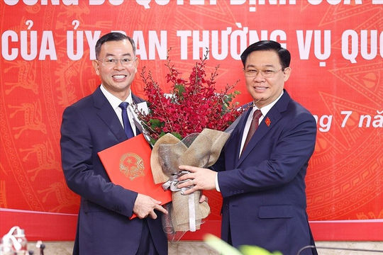 Thư chúc mừng năm mới của Chủ tịch Quốc hội Vương Đình Huệ Thư chúc mừng năm mới của Chủ tịch Quốc hội Vương Đình Huệ