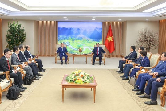 Thúc đẩy hợp tác Việt Nam-Nhật Bản trên tất cả các lĩnh vực kinh tế, nhất là thương mại, đầu tư