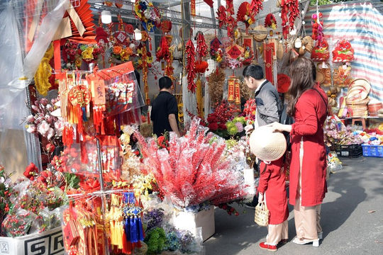 Chợ hoa Hàng Lược những ngày cuối năm