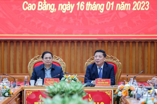 Tập trung xây dựng khu kinh tế cửa khẩu - động lực phát triển mới của tỉnh Cao Bằng Tập trung xây dựng khu kinh tế cửa khẩu - động lực phát triển mới của tỉnh Cao Bằng