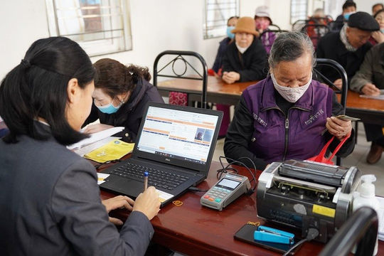 Tháng 01-02/2023: Chi trả chế độ lương hưu và trợ cấp cho gần 3,3 triệu người