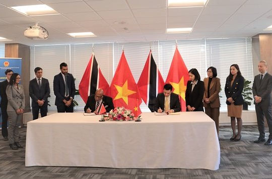 Việt Nam thiết lập quan hệ ngoại giao với Trinidad và Tobago  Việt Nam thiết lập quan hệ ngoại giao với Trinidad và Tobago