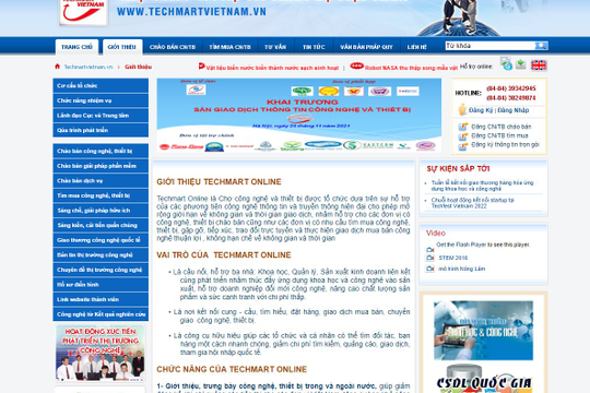 Triển khai xây dựng Sàn Giao dịch công nghệ quốc gia tại Hà Nội