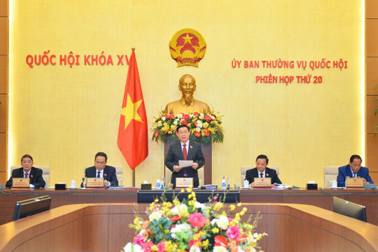 Khai mạc Phiên họp thứ 20 của Ủy ban Thường vụ Quốc hội Khai mạc Phiên họp thứ 20 của Ủy ban Thường vụ Quốc hội