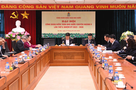 Công đoàn Kiểm toán nhà nước chuyên ngành V nâng cao chất lượng hoạt động 