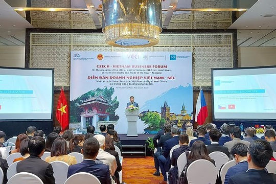 Nhiều triển vọng hợp tác thương mại, đầu tư giữa doanh nghiệp Việt Nam và Séc Nhiều triển vọng hợp tác thương mại, đầu tư giữa doanh nghiệp Việt Nam và Séc