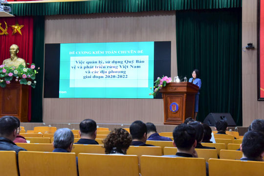 Tập huấn kiểm toán việc quản lý, sử dụng Quỹ Bảo vệ và phát triển rừng Tập huấn kiểm toán việc quản lý, sử dụng Quỹ Bảo vệ và phát triển rừng