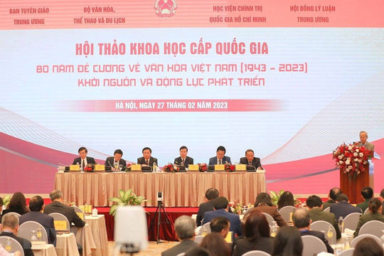 80 năm Đề cương về Văn hóa Việt Nam: Khởi nguồn và động lực phát triển