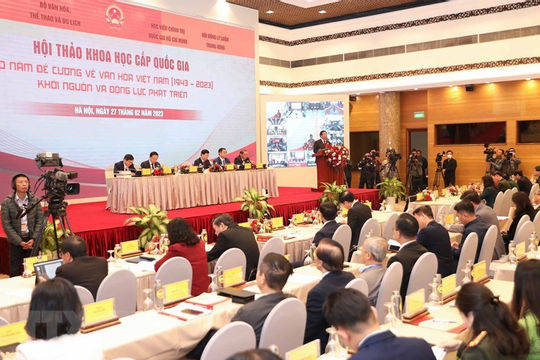 Lan tỏa giá trị của Đề cương về văn hóa Việt Nam - Cương lĩnh đầu tiên của Đảng về văn hóa