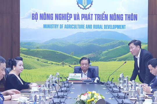 Thúc đẩy hoạt động hợp tác nông nghiệp giữa Việt Nam và Lào