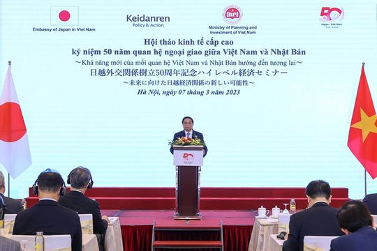 Quan hệ Việt Nam - Nhật Bản: "Hướng tới tương lai, vươn tầm thế giới" Quan hệ Việt Nam - Nhật Bản: "Hướng tới tương lai, vươn tầm thế giới"