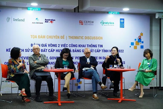 Cần cải thiện việc công khai thông tin đất đai của các địa phương 