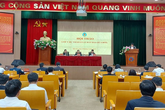 Kiểm toán nhà nước tổ chức Hội thảo góp ý vào Dự thảo Luật Đất đai (sửa đổi)