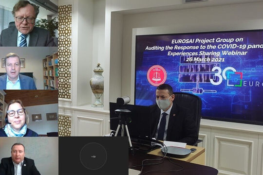 Nhóm dự án của EUROSAI về Covid-19 chuẩn bị tổ chức hội thảo trực tuyến