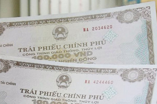 Lãi suất huy động trái phiếu Chính phủ tiếp tục xu hướng giảm trong tháng 02/2023