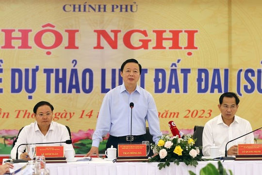 Luật Đất đai (sửa đổi) phải phù hợp với điều kiện lịch sử, tự nhiên, văn hóa của các vùng, miền