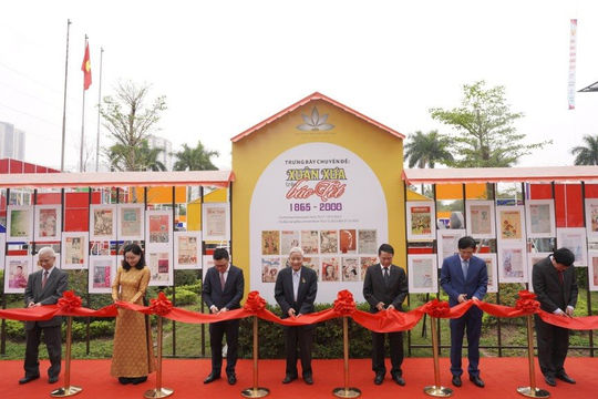 Khai mạc trưng bày "Xuân xưa trên báo Tết"