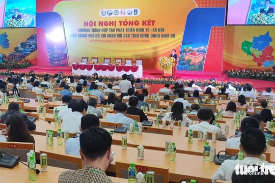 Thành phố Hồ Chí Minh và các tỉnh Đông Nam Bộ ký kết thỏa thuận hợp tác phát triển kinh tế - xã hội giai đoạn 2023- 2025