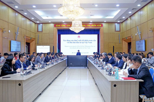 Việc áp dụng thuế tối thiểu toàn cầu sẽ tác động tới thu hút đầu tư nước ngoài Việc áp dụng thuế tối thiểu toàn cầu sẽ tác động tới thu hút đầu tư nước ngoài