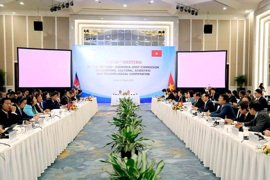 Quan hệ hợp tác toàn diện Việt Nam - Campuchia ngày càng đi vào chiều sâu và thực chất Quan hệ hợp tác toàn diện Việt Nam - Campuchia ngày càng đi vào chiều sâu và thực chất