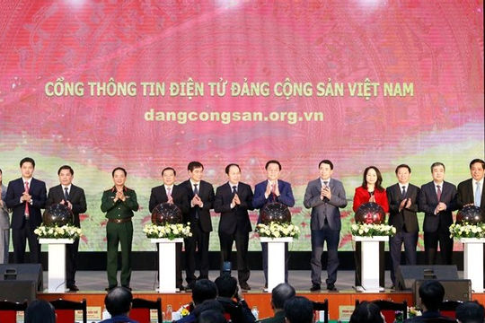 Khai trương Cổng Thông tin điện tử Đảng Cộng sản Việt Nam