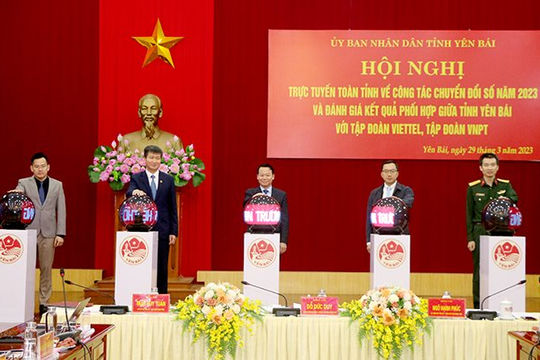 Yên Bái khai trương hệ thống Hội nghị giao ban điện tử đa phương tiện