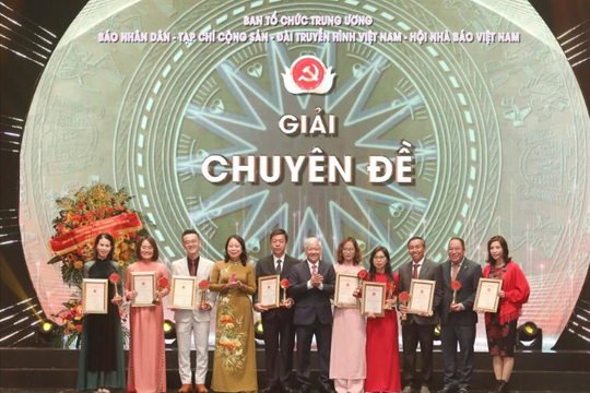 Giải báo chí toàn quốc về xây dựng Đảng lần thứ VIII - năm 2023 Giải báo chí toàn quốc về xây dựng Đảng lần thứ VIII - năm 2023