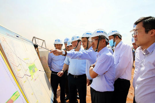 Đốc thúc tiến độ Dự án Cảng hàng không quốc tế Long Thành Đốc thúc tiến độ Dự án Cảng hàng không quốc tế Long Thành