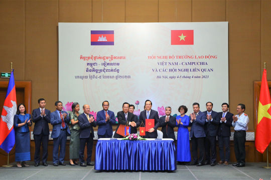 Việt Nam - Campuchia thúc đẩy hợp tác lao động và đào tạo nghề