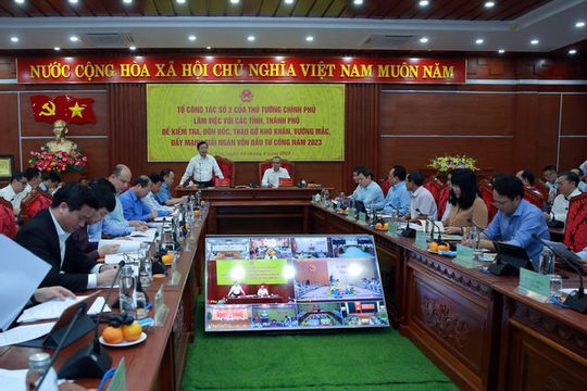 Chủ động, sát sao với các dự án đầu tư công, “không để nước đến chân mới nhảy”