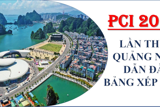 Infographic - PCI 2022: Lần thứ 6 liên tiếp Quảng Ninh dẫn đầu Bảng xếp hạng