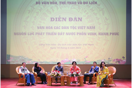 Phát huy nguồn lực văn hóa của cộng đồng các dân tộc theo hướng bền vững