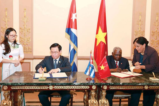 Việt Nam - Cuba chính thức thiết lập cơ chế hợp tác liên nghị viện Việt Nam - Cuba chính thức thiết lập cơ chế hợp tác liên nghị viện