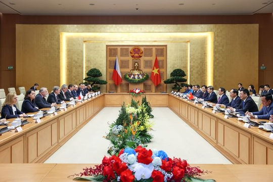 Đưa kim ngạch thương mại Việt Nam và Czech đạt 1 tỷ USD trong 1-2 năm tới Đưa kim ngạch thương mại Việt Nam và Czech đạt 1 tỷ USD trong 1-2 năm tới