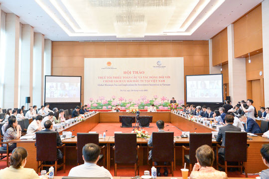 Kịp thời xây dựng và ban hành các giải pháp chính sách phù hợp về Thuế tối thiểu toàn cầu Kịp thời xây dựng và ban hành các giải pháp chính sách phù hợp về Thuế tối thiểu toàn cầu