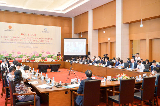 Việt Nam cần sớm áp dụng Thuế tối thiểu toàn cầu đạt chuẩn