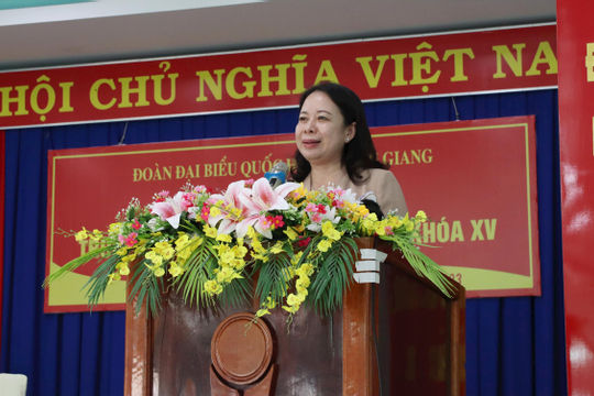 Đoàn đại biểu Quốc hội tỉnh An Giang tiếp xúc cử tri trước Kỳ họp thứ 5, Quốc hội khóa XV