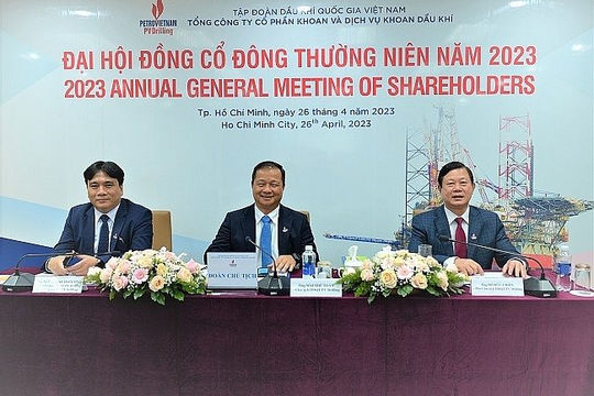 PV Drilling đặt kế hoạch doanh thu năm 2023 đạt 5.400 tỷ đồng PV Drilling đặt kế hoạch doanh thu năm 2023 đạt 5.400 tỷ đồng