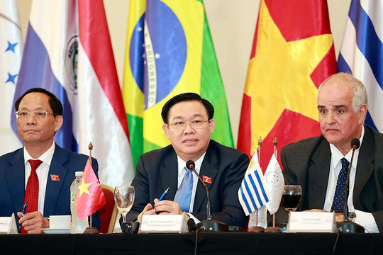 Chủ tịch Quốc hội: Sớm khởi động đàm phán FTA Việt Nam - MERCOSUR để không bỏ lỡ cơ hội